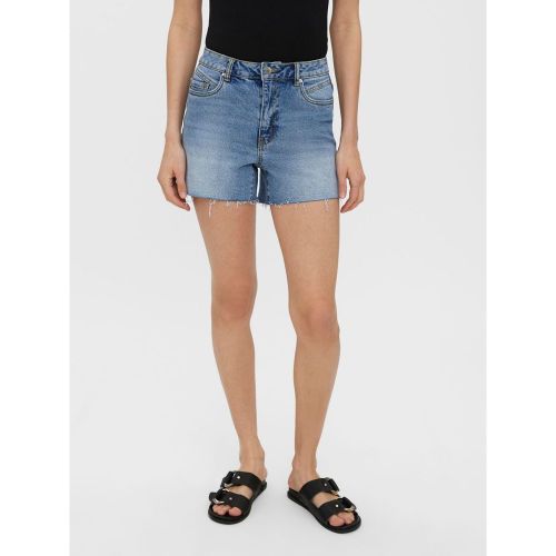 Short VMBRENDA - En denim à taille haute - Vero Moda - Modalova