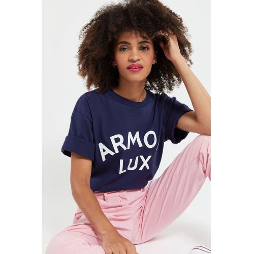 T-shirt uni en pur coton biologique HERITAGE - ARMOR-LUX - Modalova