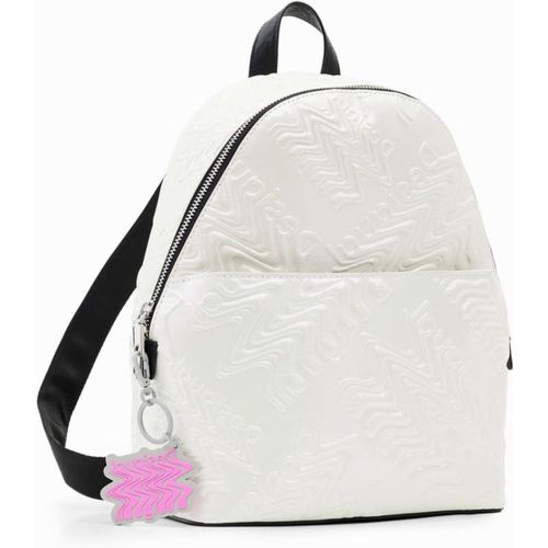 Petit sac à dos iridescent logos - Desigual - Modalova