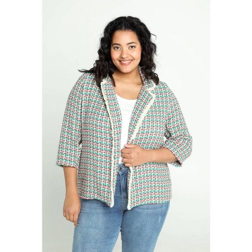 Veste courte en tweed - PAPRIKA - Modalova