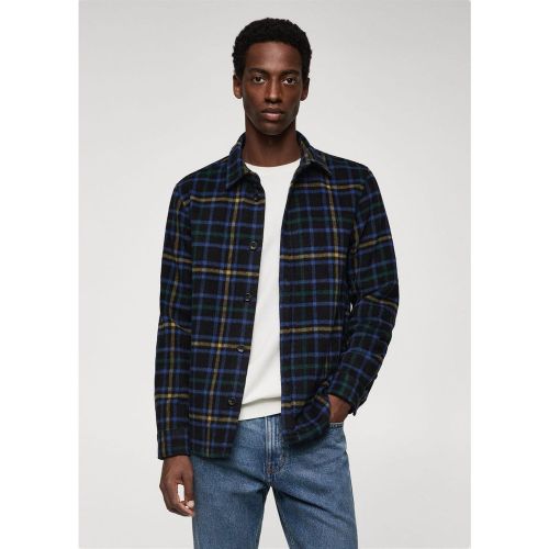 Chemise flanelle à carreaux - mango man - Modalova
