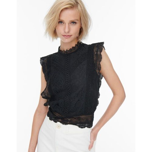Top Raccourci dentelle - Only - Modalova