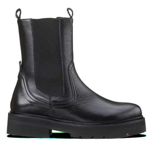 Bottines en cuir talon plat JONNA - ANAKI - Modalova