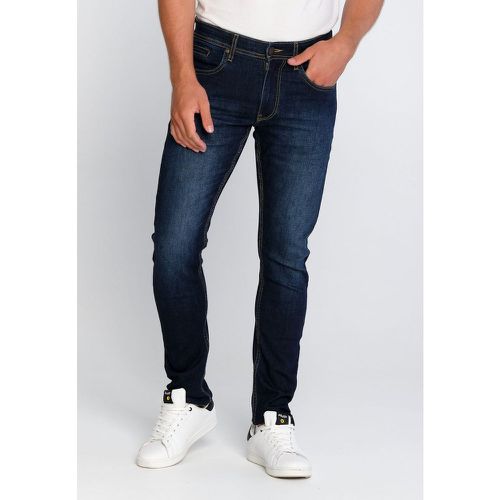 Jeans uni coton coupe slim - J&JOY - Modalova
