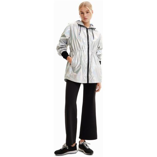 Parka métallisée à capuche - Desigual - Modalova