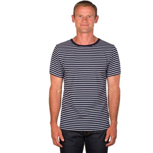 T-shirt marinière en coton à rayures manches courtes, L'Originale - UGHOLIN - Modalova