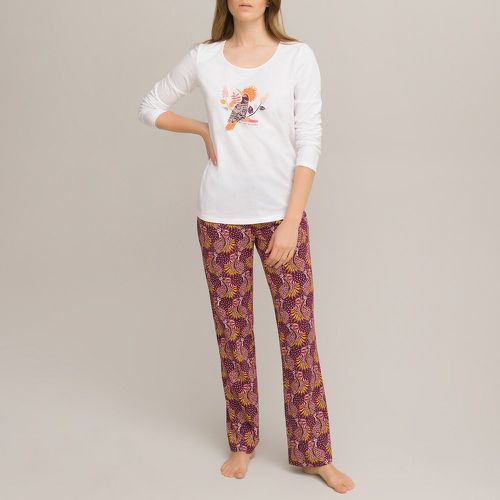 Pyjama maille jersey coton - LA REDOUTE COLLECTIONS - Modalova