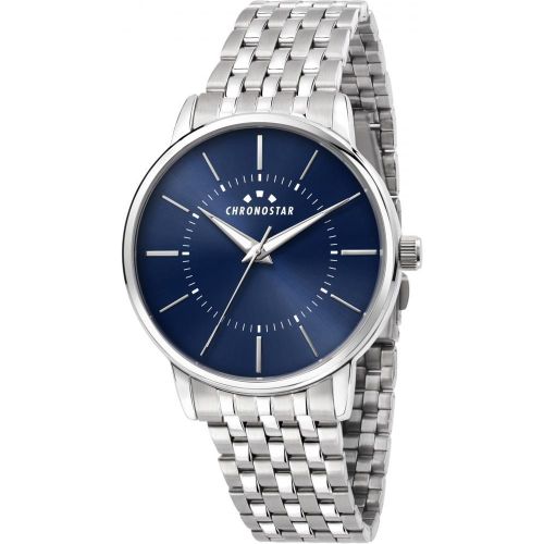 Montre analogique en acier GENTLEMAN - CHRONOSTAR - Modalova