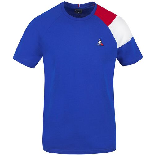 T-shirt, manches courtes tricolores - Le Coq Sportif - Modalova