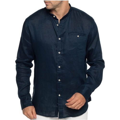 Chemise en lin col MAO - SHILTON - Modalova