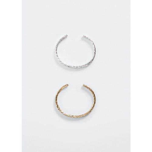 Lot 2 bracelets rigides - Mango - Modalova