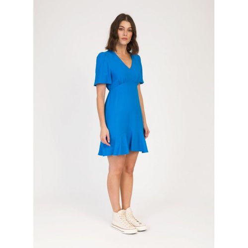 Robe courte élégante et unie MORELLE - AN'GE - Modalova