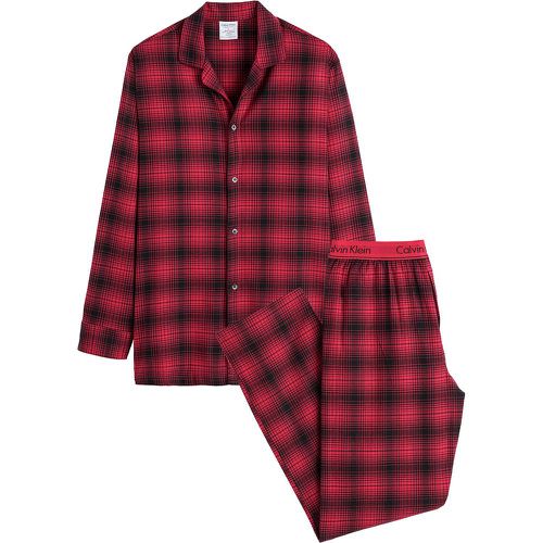 Pyjama à carreaux haut boutonné - Calvin Klein Underwear - Modalova