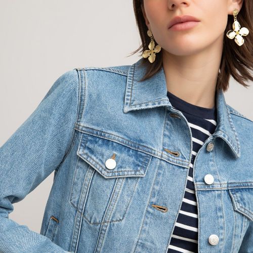 Veste en denim, coton bio - LA REDOUTE COLLECTIONS - Modalova