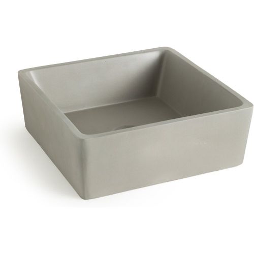 Vasque carrée béton, Cubel - LA REDOUTE INTERIEURS - Modalova
