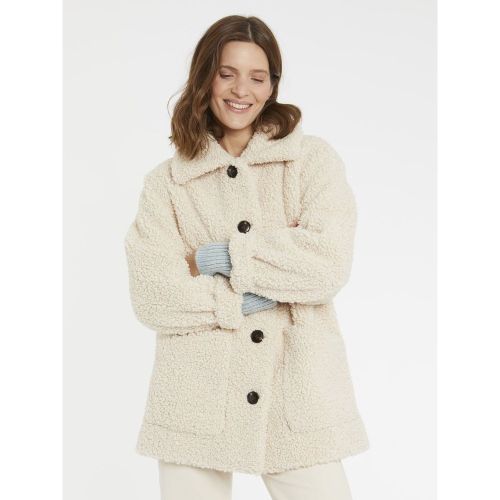 Manteau imitation sherpa - BURTON OF LONDON - Modalova