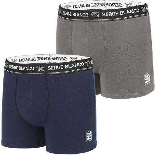 Boxers coton Colored Class' Lot de 2 - SERGE BLANCO - Modalova