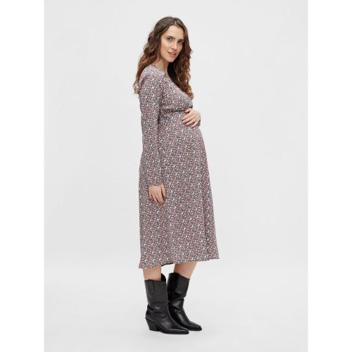 Robe de grossesse mi-longue 2-en-1 MLLO - MAMA LICIOUS - Modalova