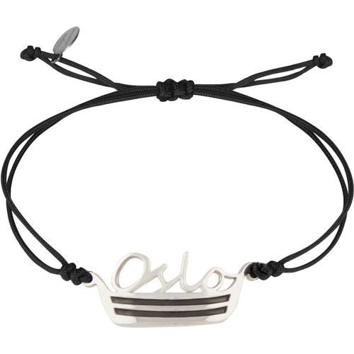 Bracelet cordon en argent 'Oslo' - - VIRGINIE CARPENTIER - Modalova