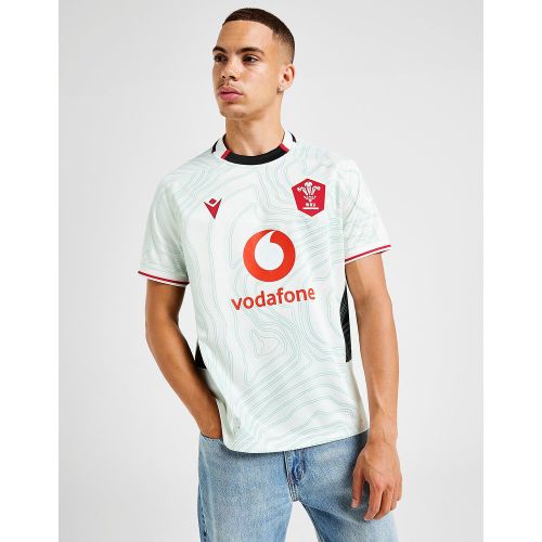 Soutiens ton équipe avec le maillot extérieur Welsh Rugby 2025/26 de la marque Macron.Coloris : Off WhiteTissu léger et respirantLogo Macron et éc - 8056818234177 - Modalova