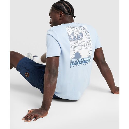 T-shirt Bollo Back Box Graphic - - Napapijri - Modalova