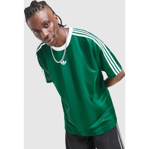 T-shirt Adicolor Jacquard Poly - - adidas Originals - Modalova