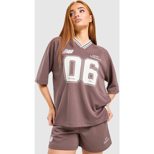 V-Neck Jersey - - New Balance - Modalova