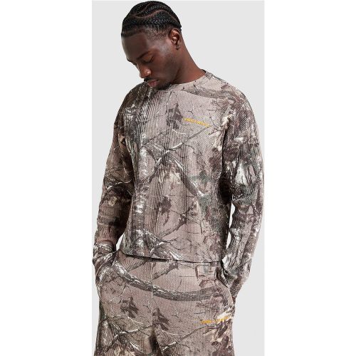 T-shirt manches longues Lua Waffle - - Unlike Humans - Modalova