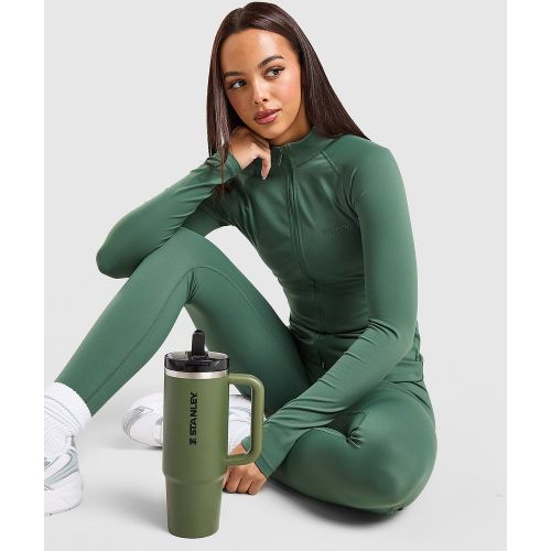 Sculpt Full Zip Fitted Top - - DAILYSZN - Modalova