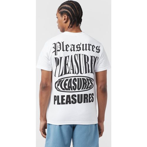 Pleasures T-Shirt Stack, White - Pleasures - Modalova