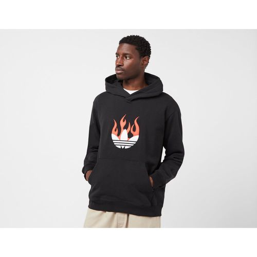 Adidas Flames Hoodie, Black - Adidas - Modalova