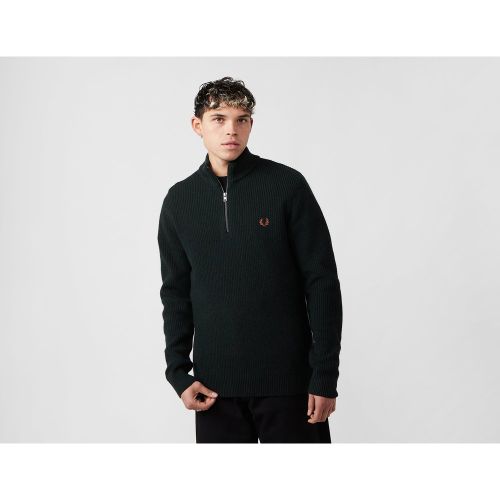 Fred Perry 1/2 Zip Sweater, vert - Fred Perry - Modalova