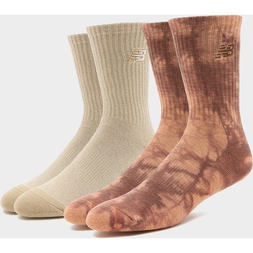 Tie Dye Midcalf Socks 2 Pack - New Balance - Modalova