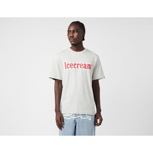 ICECREAM Linear Logo T-Shirt, Grey - ICECREAM - Modalova