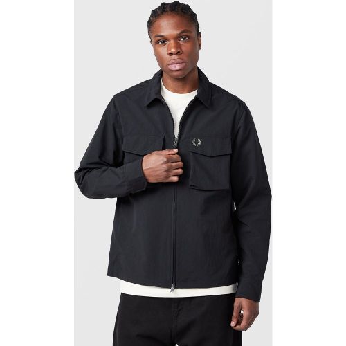Surchemise à poches en ripstop - Fred Perry - Modalova