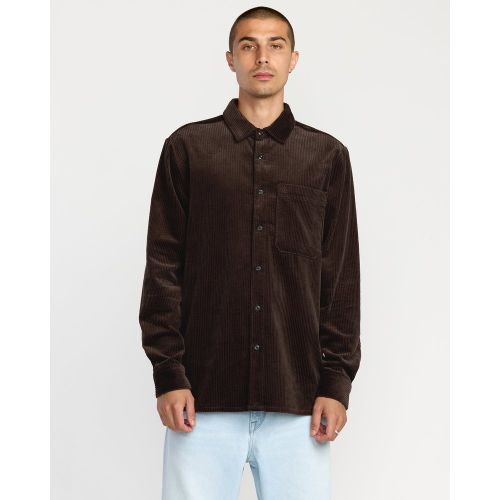 Volcom Chemise Fostered - Cacao - Volcom - Modalova