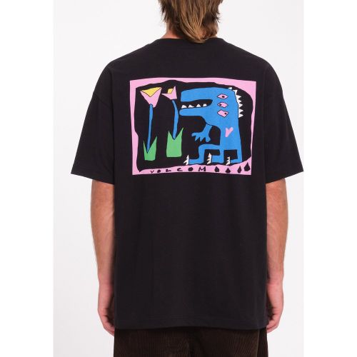 Volcom T-shirt Arthur Dino - BLACK - Volcom - Modalova