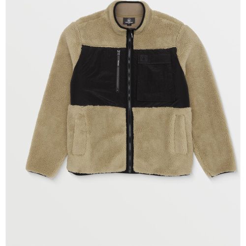 Sweat Zippé Storm Stone Sherpa - Volcom - Modalova