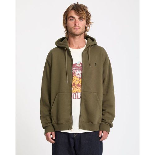 Sweat À Capuche Zippé Single Stone - Volcom - Modalova