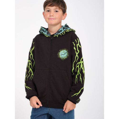 Sweat à capuche zippé Alien - (ENFANT) - Volcom - Modalova