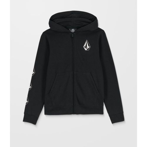 Sweat À Capuche Zippé Iconic Stone Gid - (ENFANT) - Volcom - Modalova