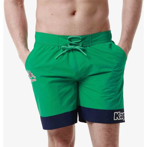 Short de bain Logo Fuxom Vert Homme - Kappa - Modalova