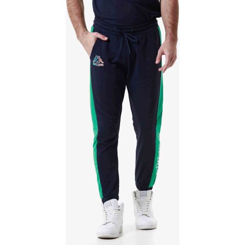 Jogging Logo Folio Bleu Homme - Kappa - Modalova