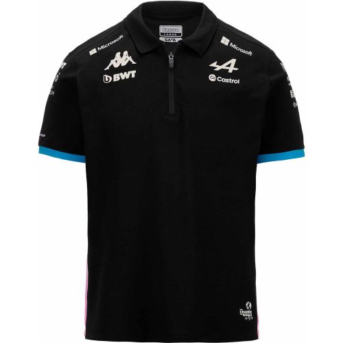 Polo Adrem BWT Alpine F1 Team 2024 Noir Enfant - Kappa - Modalova