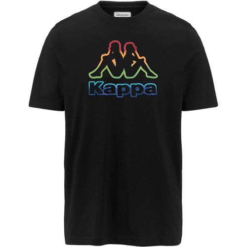 T-shirt Logo Friodo Noir Homme - Kappa - Modalova