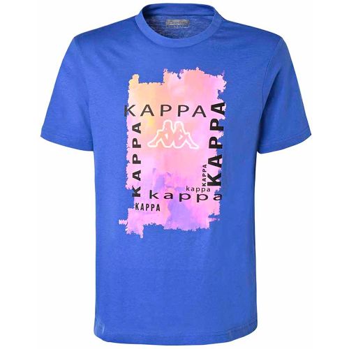 T-shirt Emiro Bleu Homme - Kappa - Modalova