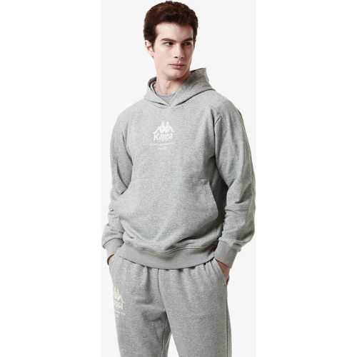 Hoodie Authentic Giano Gris Homme - Kappa - Modalova