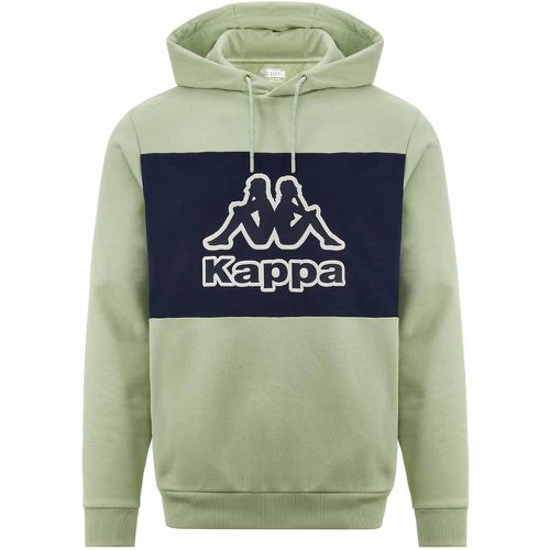 Hoodie Logo Ferti Vert Homme - Kappa - Modalova