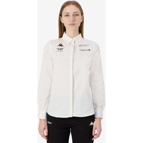 Chemise Anleyw Peugeot Sport 2025 Blanc Femme - Kappa - Modalova