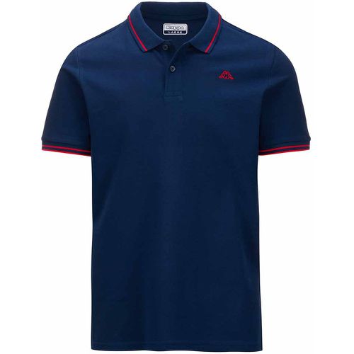 Polo Homme Ezio Bleu - Kappa - Modalova